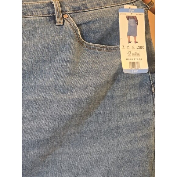 Edited By Remi Bader Denim Skirt Womens 28W - Picture 2 of 7